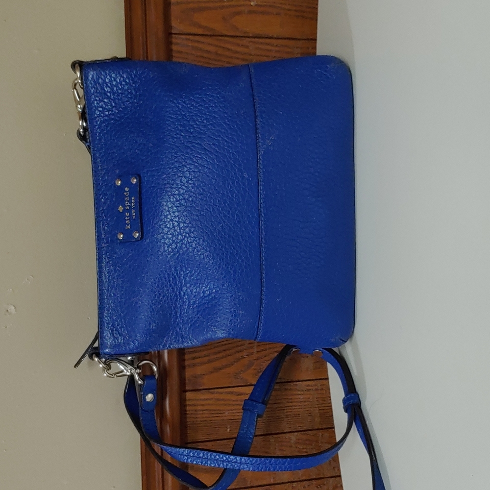 kate spade Blue Leather Crossbody Bag